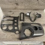 Dodge Viper 2003 Console Dash Radio Bezel and Steering Wheel Trim Added Carbon FIber P9097