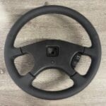 Honda Accord 1986 Steering Wheel Restored to New Leather P1191