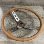 Jeep 1979 Steering Wheel Restored to New Leather P0066