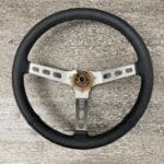 Jeep CJ7 1978 Steering Wheel Restored to New Leather P3137