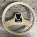 Jeep Grand Wagoneer 1990 Steering Wheel Restored to New Leather P3691