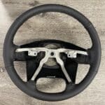 Jeep TJ Rubicon 2006 Steering Wheel Restored to New Leather P0134