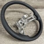 Jeep Wrangler JKU 2008 Steering Wheel Restored to New Leather P4412