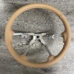 Jeep Wrangler Steering Wheel Restored to New Leather P4300