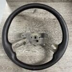Jeep Wrangler Steering Wheel Restored to New Leather P6583