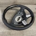Mercedes Sprinter 170 Extended 2018 Steering Wheel Restored to New Leather and Added Carbon Fiber P1894