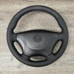 Mercedes Steering Wheel Restored to New Leather P2900