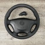 Mercedes Steering Wheel Restored to New Leather P2901