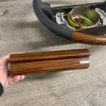 Mercedes Steering Wheel and Trim Restored to New Leather and Wood P1006