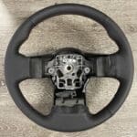 Nissan Navara D40 Steering Wheel Restored to New Leather P9515