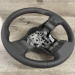 Nissan Navara D40 Steering Wheel Restored to New Leather P9516
