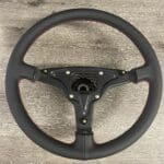 Porsche 911 Convertible 1983 Steering Wheel Restored to New Leather P9667