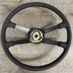 Porsche 911 S 1969 Steering Wheel Restored to New Leather P0998