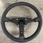 Porsche 911 S 1977 Steering Wheel Restored to New Leather P0976