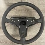 Porsche 911 SC 1983 Steering Wheel Restored to New Leather P8639