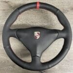 Porsche 911 Steering Wheel Restored to New Leather P4740