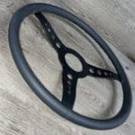Triumph TR6 1969 Steering Wheel Restored to New Leather P3551
