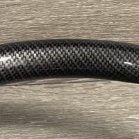 Hydro Dipped Carbon Fiber Weave Up Close